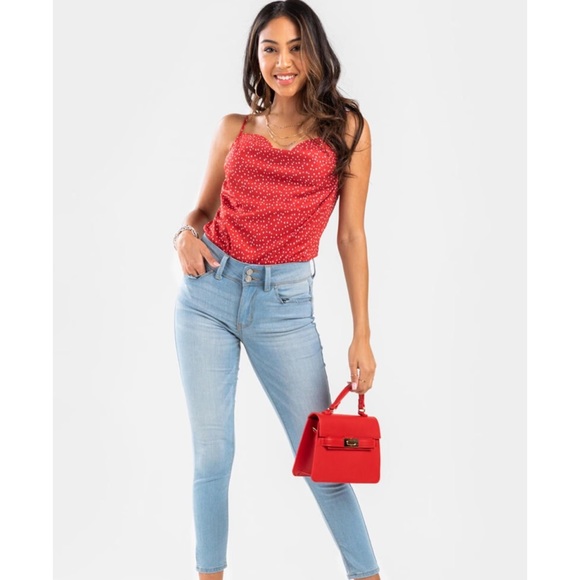 Francesca’s red bodysuit NWT - Picture 4 of 8